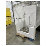60"W Fiberglass Shower Surround in White and More