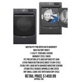7.4 Cu Ft Maytag Pet Pro Dryer w/Warranty
