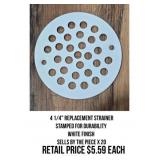 (20) 4-1/4" Replacement Strainer