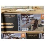 Box Of 1-1/4" SS Ring Shank Siding Nails x2