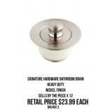 Signature Hardware Bathroom Drain x12