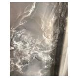 Seal Gray Formica Countertop with Backsplash