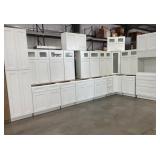 27Pc 30" Silvercreek White Shaker Kitchen