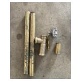 Mix Lot Of Brass Pipes And Fittings