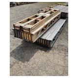 Mixed 9-3/8" Manufactured I-Beams x 17