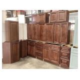 12Pc 36" Bristol Chocolate Gallery Set