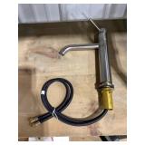Single Handle Kitchen Faucet in Brushed Nickel