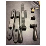 Andersenï¿½ Double Hinged Patio Door Hardware Set