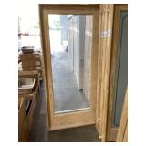 36" x 80" RH Pine Full View Interior Door