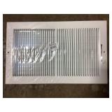 Case of 14" x 8" White Wall Register x2