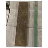 Pallet of 3" x 12" Mesa Rust Bullnose Liner