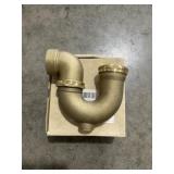 2" x 1-1/2" Cast Brass Cleanout