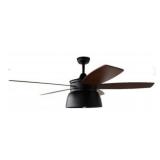 Palace Cover 52" Indoor/Outdoor Fan in Black