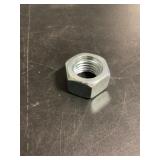 1-8 Zinc Plated Hex Nut x6