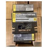 1lb 2-1/2" Fluted Masonry Nails x24 boxes