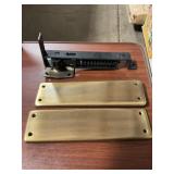 Deltana Floor Mounted Spring Door Hinge x2
