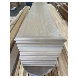 Pre-Finished White Oak Stair Caps x 14