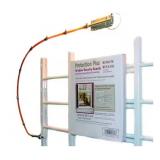 42" x 42" Remote Release Window Security Guard