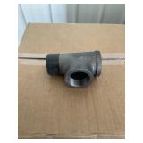 Box of 1-1/2 Galvanized Street Tee Fittings