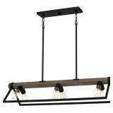 Ashley 6-Bulb Chandelier in Black