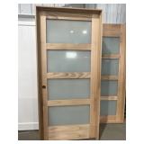 36" x 80" RH Oak 4-Panel Interior Door