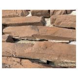 Boulder Creek Rust-Red Flat Facestone x 4Pallets
