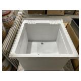 26" x 23-1/4" Floor Mount Laundry Tub