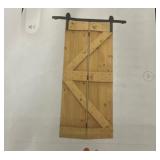 RTA 28" x 84" K-Series Unfinished BiFold Barn Door