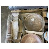 Marble Bird Bath and Stand