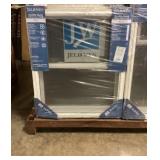 Jeld-Wenï¿½ 32-1/4" x 38" Dbl. Hung Vinyl Window x 2