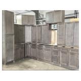 15Pc 42" Silvercreek West Point Gray Kitchen