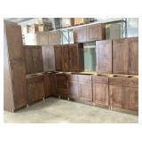 15Pc 36" Silvercreek Rustic Hickory Kitchen