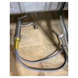 Single Handle Lavatory Faucet in Brushed Nickel