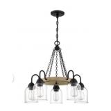 Quoizelï¿½ Creeksville 5-Bulb Chandelier