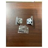 Bag of (24) 2-3/8" Self-Closing Hinges in Chrome