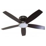 Curves 52" Indoor Ceiling Fan in Nickel