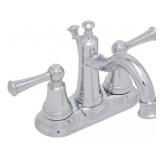 ProFlo Centerset Bathroom Faucet with Pop-Up Drain