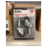 Set Of (2) 2" Rubber Caster Wheels x6 sets