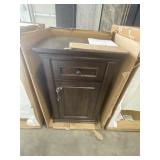 21" x 16" Floor Cabinet in Burnished Walnut