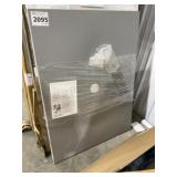 Trimslate Shower Base in Gray w Center Drain