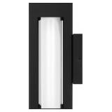 Ashley 1-Bulb Wall Lantern in Black x 2