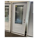 36' x 80' LH Steel MV Exterior Door