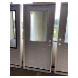 36' x 80' LH Steel HV Exterior Door