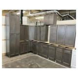 14pc. Silvercreek West Point Gray 42' Kitchen