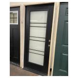 36' x 80' LH Fiberglass FV Deco Exterior Door