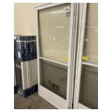 36' x 76' LH Mobile Home Aluminum Storm Door