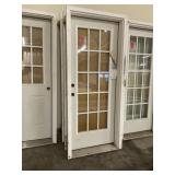 32' x 80' Steel RH 15-Lite Exterior Door
