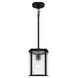 Ashley 1-Bulb Pendant in Black x 4