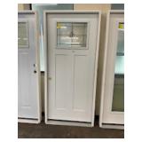 36' x 80' RH Fiberglass Craftsman Exterior Door