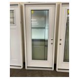36' x 80' LH Fiberglass FV Exterior Door